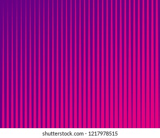 Pink and purple Line halftone pattern with gradient effect. Vertical stripes. Parallel straight monochrome pattern Template for backgrounds and stylized textures. Vector illustration