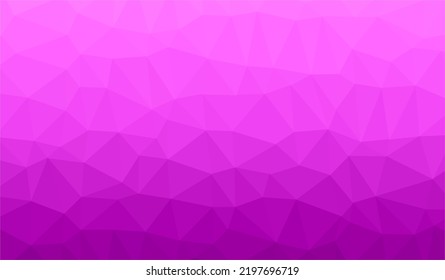 Pink Purple Low Poly Gradient Abstract Geometric Background Vector Illustration