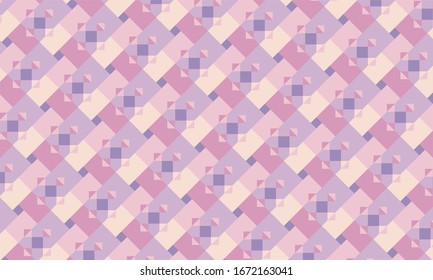 Pink purple modern geometric texture. Mosaic illustration for pattern,wallpaper,backdrop,postcards,garment or fashion design