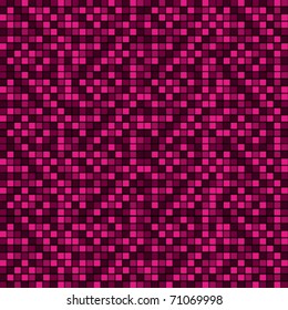 Pink and purple mosaic vector background.