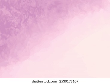 Pink purple and pale white watercolour blurred background wet brush paint liquid paper textured. Abstract purple watercolor background pastel soft pink texture. Light lavender color aquarelle painted.