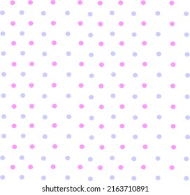 pink purple Polka Dot Fabric Abstract Pattern Background Vector