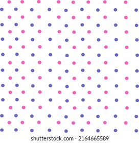 pink purple Polka Dot Fabric Abstract Pattern Background Vector