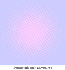 Pink purple retro comic pop art background with dots. Vector abstract background with halftone dots design.