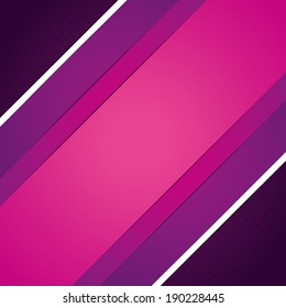 Pink and purple shiny linear abstract background design