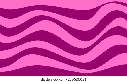 pink purple stripes lines wave curves funny graphic element abstract background