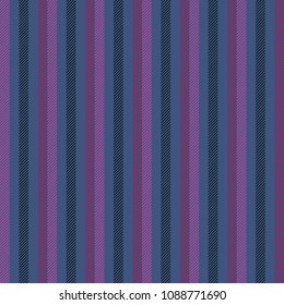 Pink purple stripes seamless pattern fabric texture. Vector illustration.