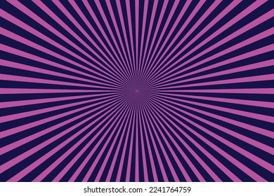 Pink and purple Sunburst Pattern Background, Rays, Radial, Summer Banner, multi media background, celebration background, abstract background, Vector Illustration