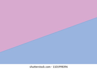 pink purple two color soft paper pastel background, minimal flat lay style fashionable cosmetics pastel color top view banner, wallpaper geometric flat lay pastel style abstract overlays (Vector)
