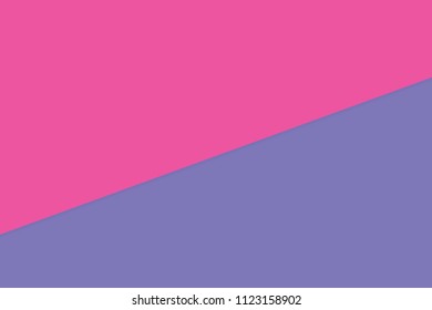 pink purple two color soft paper pastel banner, minimal flat lay style fashionable cosmetics pastel color top view background, wallpaper geometric flat lay style abstract overlays backdrop (vector)