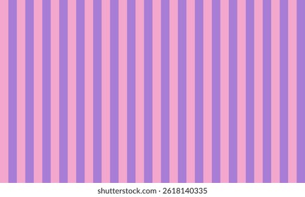 Pink and purple vertical stripes background.
