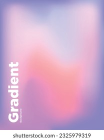 Fondo de degradado violeta rosado. Ola de color borrosa. Fondo gráfico, EPS vectorial.