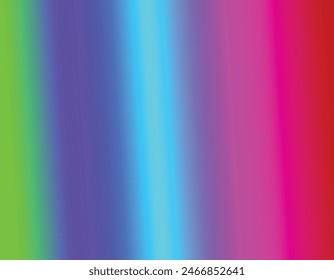 Pink, Rad, Purple, Green and sky blue color combination gradient background design.