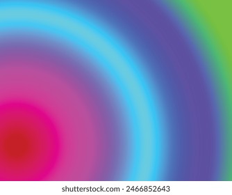 Pink, Rad, Purple, Green and sky blue color combination gradient background design.