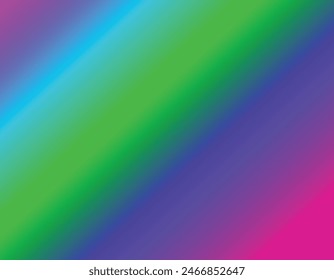 Diseño de fondo degradado de combinación de colores rosa, rojo, púrpura, verde y azul cielo.