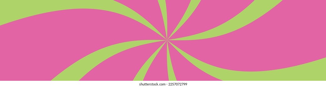 Pink radial background. Spiral ray starburst. Vector pattern illustration