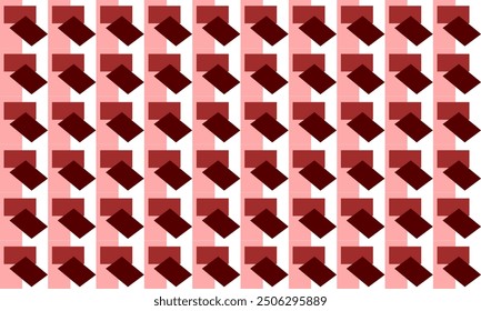 Pink and red abstract background with squares rectangle block strip seamless repeat pattern, replete patter image design for fabric printing or wallpaper or wrap package print, blue background