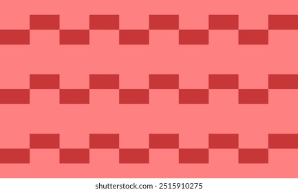 Fundo abstrato rosa e vermelho com padrão de repetição de tira, imagem completa, design em ziguezague de bloco para impressão de tecido, xadrez xadrez xadrez xadrez