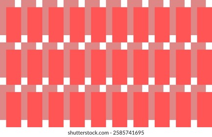 Pink and red abstract background with strip repeat pattern, replete image, block zigzag design for fabric printing, checkerboard chess