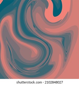 color azul rosado líquido psicodélico arte abstracto diseño de fondo vectorial ilustración