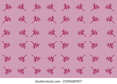  Pink and Red Floral Ikat Design, Ideal for Contemporary Wallpaper and Gentle Backdrops Simple Decor and Modern Textile 