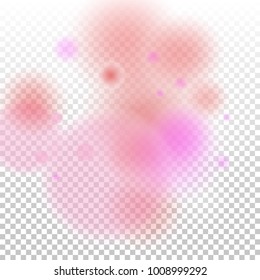 Pink Red Hearts Confetti Falling Background. Valentine's Day Pattern. Romantic Scattered Hearts Design Element. Love. Sweet Moment. Gift. Wedding. Anniversary, Birthday. Vector Illustratuion. 