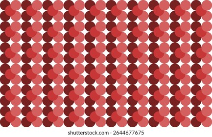 pink and red polka dot flower circle on white background for backdrop and wallpaper template. repeat seamless style design for fabric printing