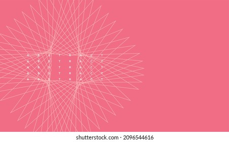 Pink red Psychedelic Linear Wavy Backgrounds 