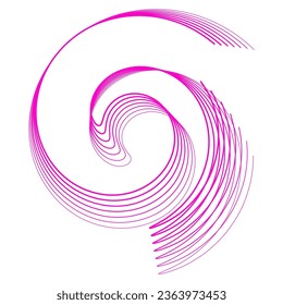 pink red purple abstract wavy colourful lines vector illustration eps