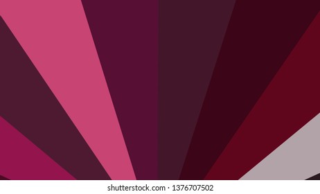 Pink and Red Radial Stripes Background Vector Graphic