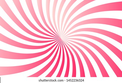 Pink red sunshine colorful vector background. Abstract sunburst design wallpaper for template business social media advertising. 