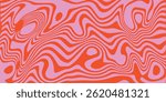 Pink and red swirl texture. Abstract creamy jelly background with twisted liquid pattern. Sweet summer dessert-inspired backdrop in Y2K style.