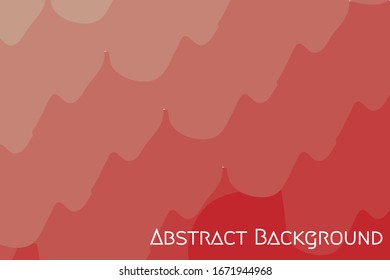 Rosa und rote Vektorillustration auf abstraktem Hintergrund.