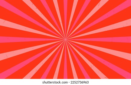 Pink and red vintage background with lines. Vector EPS10