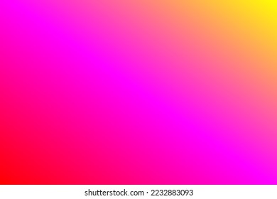 pink red yellow gradation. colorful background. rainbow backdrop. good for banner, poster, website, theme, template, presentation.