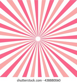 pink retro burst abstract background