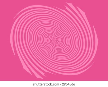 pink retro twirl background (vector eps format)