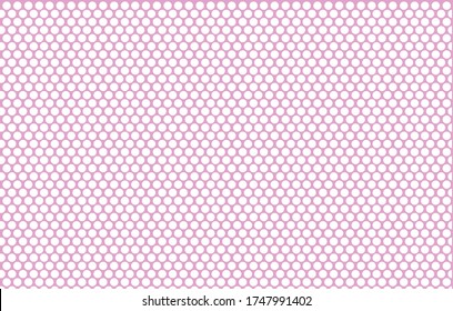 Pink rhombus seamless pattern background,Polka dot seamless pattern. White dots on pink background. Good for design of wrapping paper, wedding invitation and greeting cards.Vector illustration.