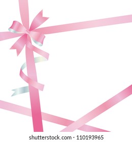 pink ribbon background