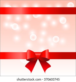 Pink ribbon background