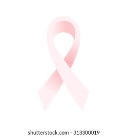 Pink Ribbon of Breast Cancer. 