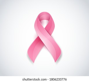 Pink Ribbon Breast Cancer Awareness Symbol Stock Vector (Royalty Free ...