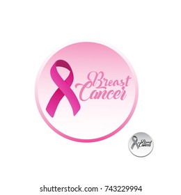 Pink ribbon, breast cancer, awareness concept.