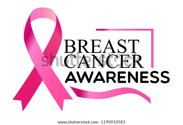 Pink Ribbon Breast Cancer Awareness Symbol Stock Vector (Royalty Free ...