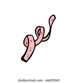 pink ribbon drawing
