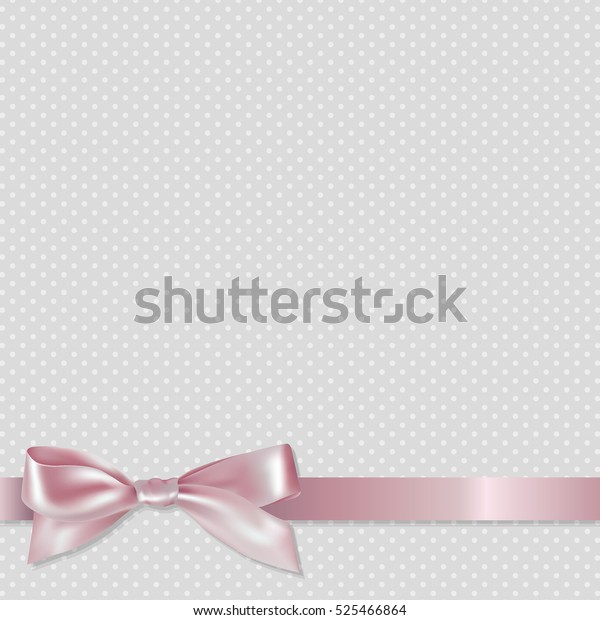 Pink Ribbon Gradient Mesh Vector Illustration Stock Vector (Royalty ...
