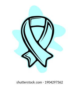 pink ribbon icon isolated on white background from medicine collection. pink ribbon icon trendy and modern pink ribbon symbol for logo