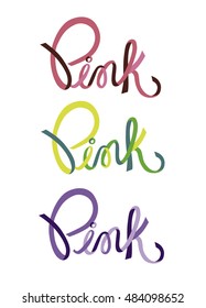Pink ribbon logo