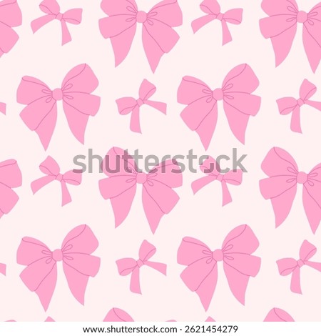 Pink ribbon pattern on a light background suitable for various design projects