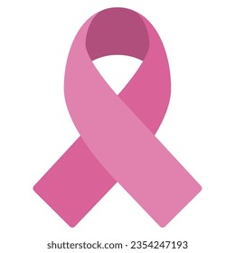 Pink Ribbon Symbol Icon can be used for web, app, infographic, etc